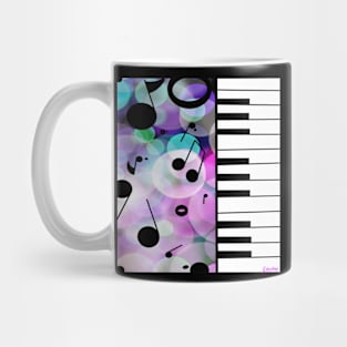 Piano & Notes Mug